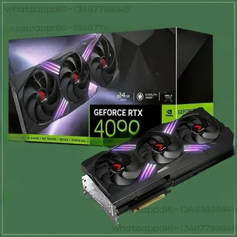 Graphics Card 24Gb Gddr6X - GeForce RTX4090 OC 24GB トリプルファン グラフィックスカード、DeepSeek