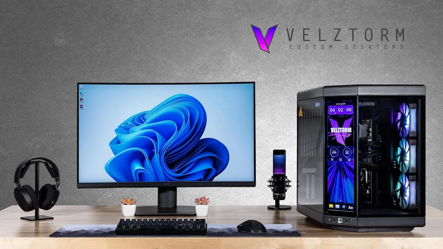 Velztorm LCD ブラック Praetix カスタム - Rtx 5090 32Gb のレビューと価格